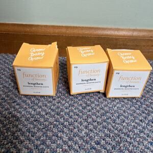 NIB Function Of Beauty Booster Shots LENGTHEN Lot of 3 Boxes